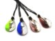 Murano Glass Necklaces - Murano glass Necklace oval - COLV0319 - 50x30 mm - Assorted Colours