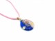 Murano Glass Pendenti  - Murano pendente ovale bicolore - COLC0103 - Rosa