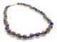 Murano Glass Necklaces - Murano bead Necklace - COLPE0127 - beads 12 mm in diameter - Blue